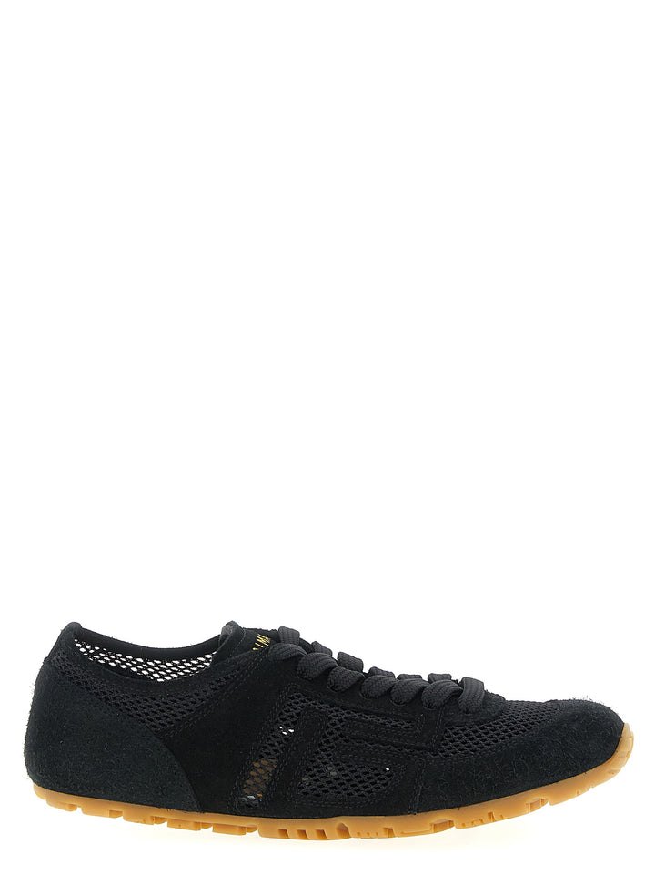Balmain Racer 45-Suede Sneakers - Black | 0d953a508d6dd8e52119bd79bd38f06546eddf3d