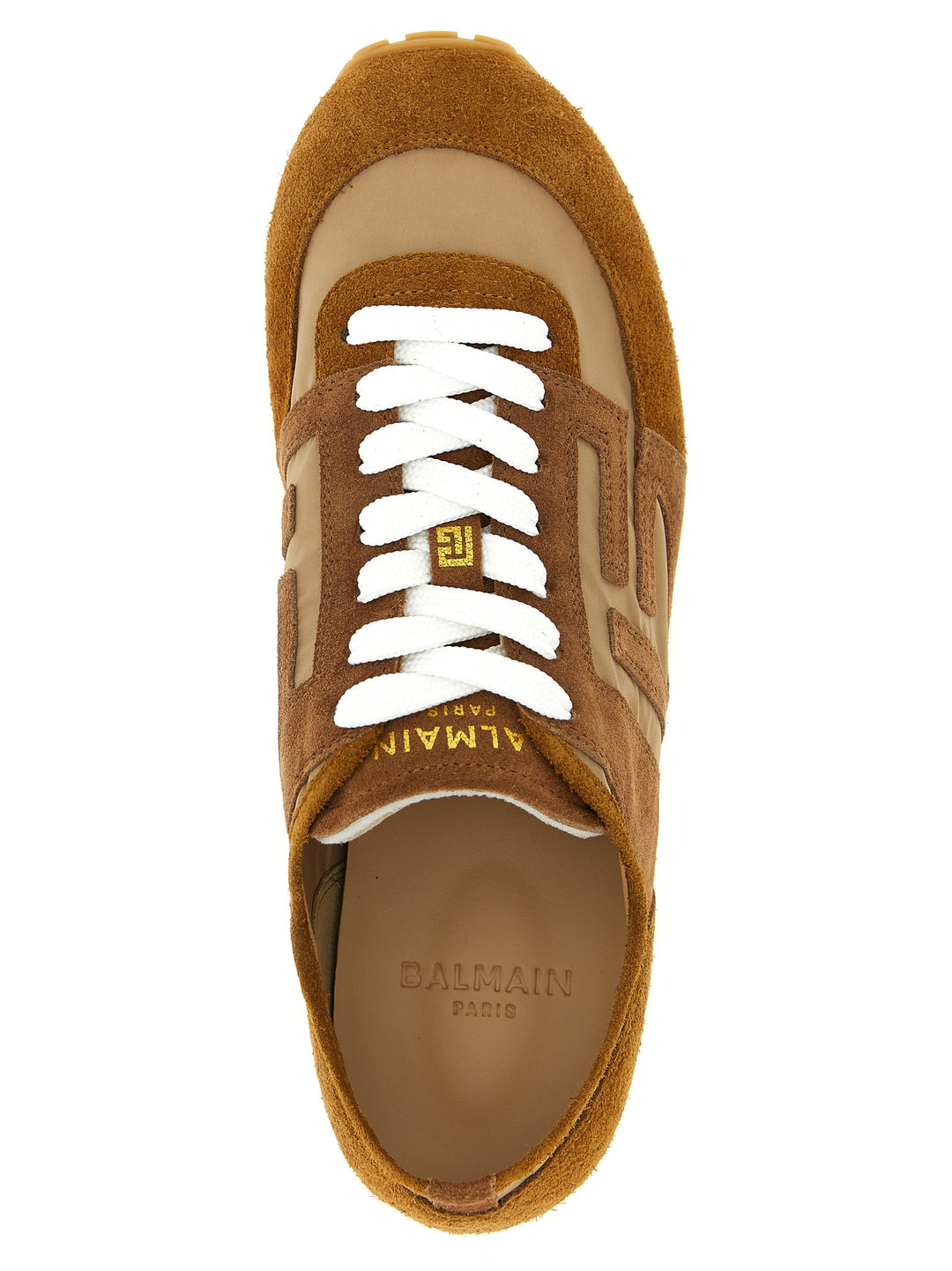 Balmain Racer 45 Sneakers - Brown | d864300e37caf0d060252dfc7199c89205586c29