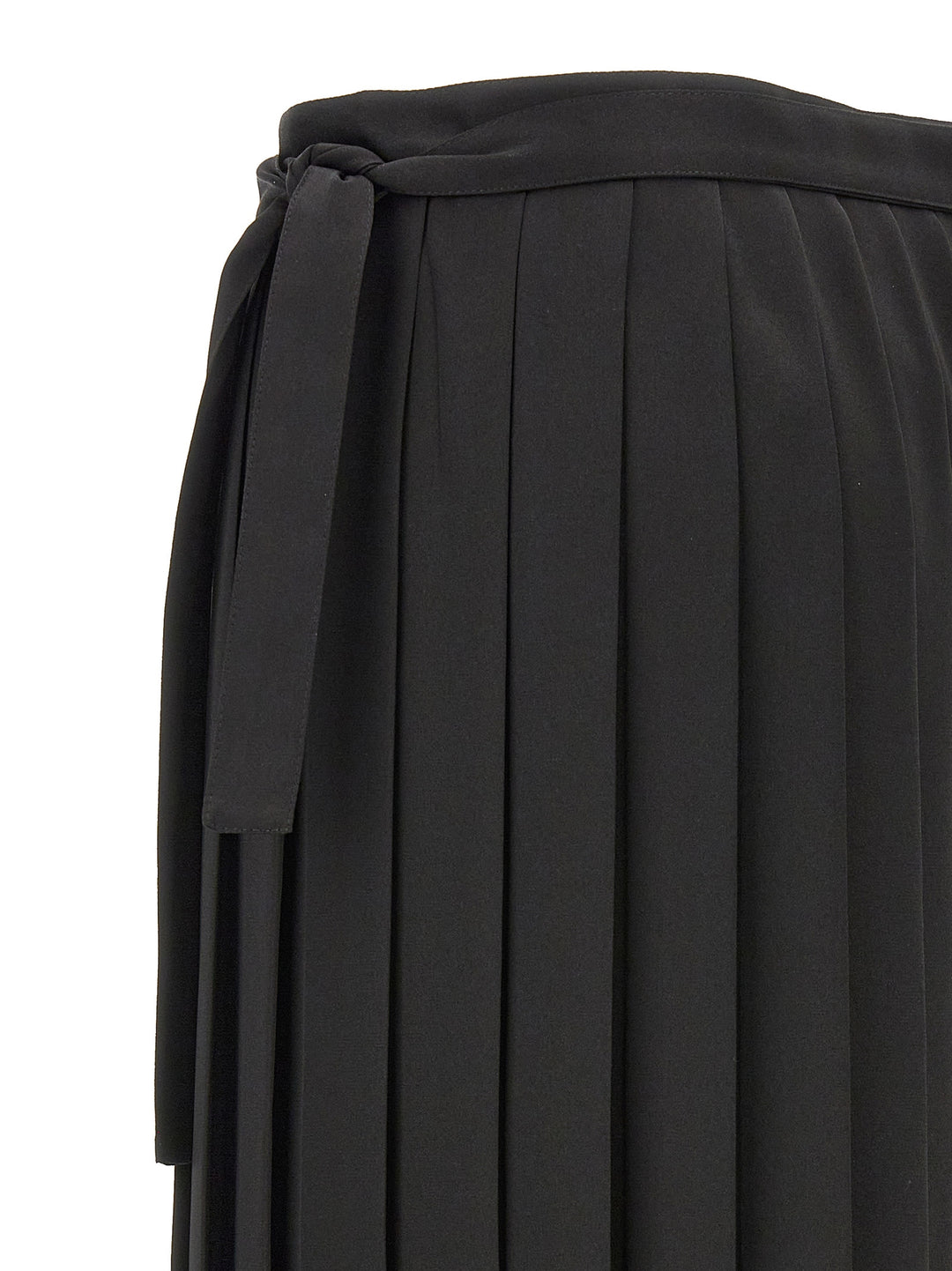 Pleated Skirt Skirts Black