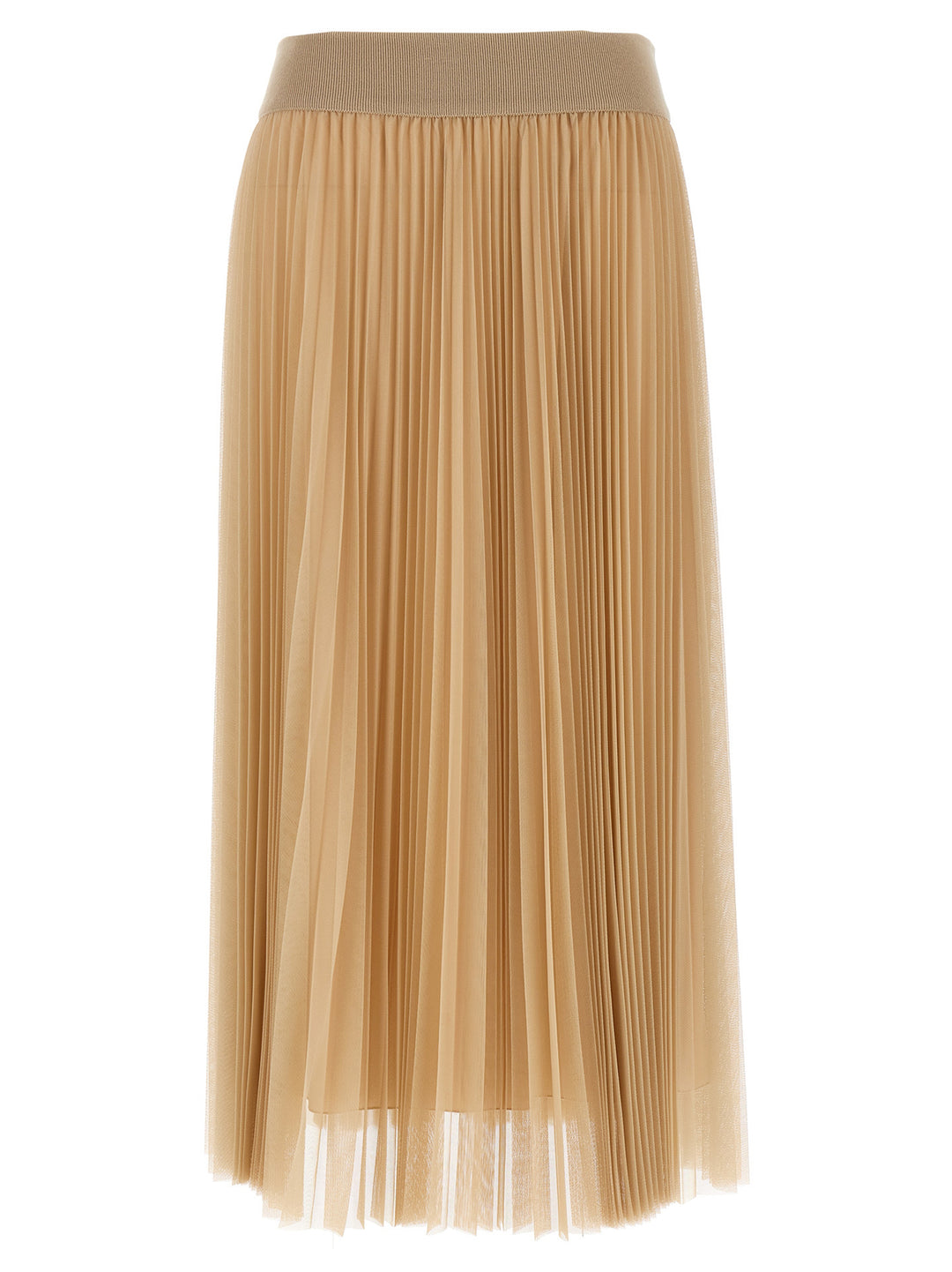 Fabiana Filippi Pleated Skirt Skirts - Beige | 72ed4d93e1c02311a2cb0085042d8e877e8bb472
