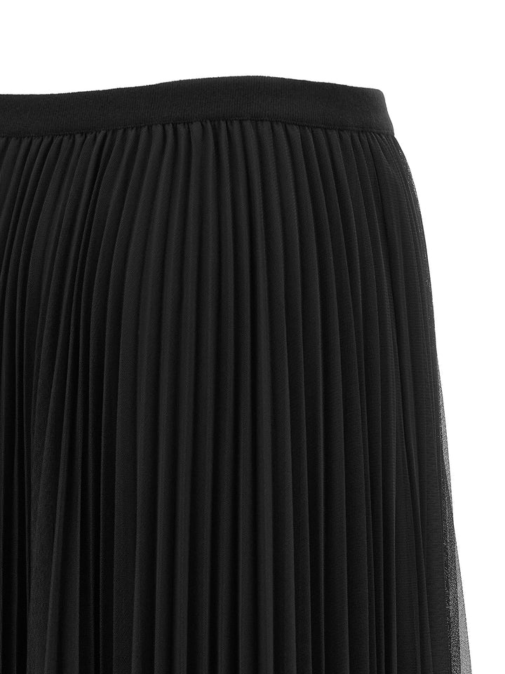 Fabiana Filippi Tulle Pleated Skirt Skirts - Blue | 0b1e38b423d5805383d7d1140999729005e61b58