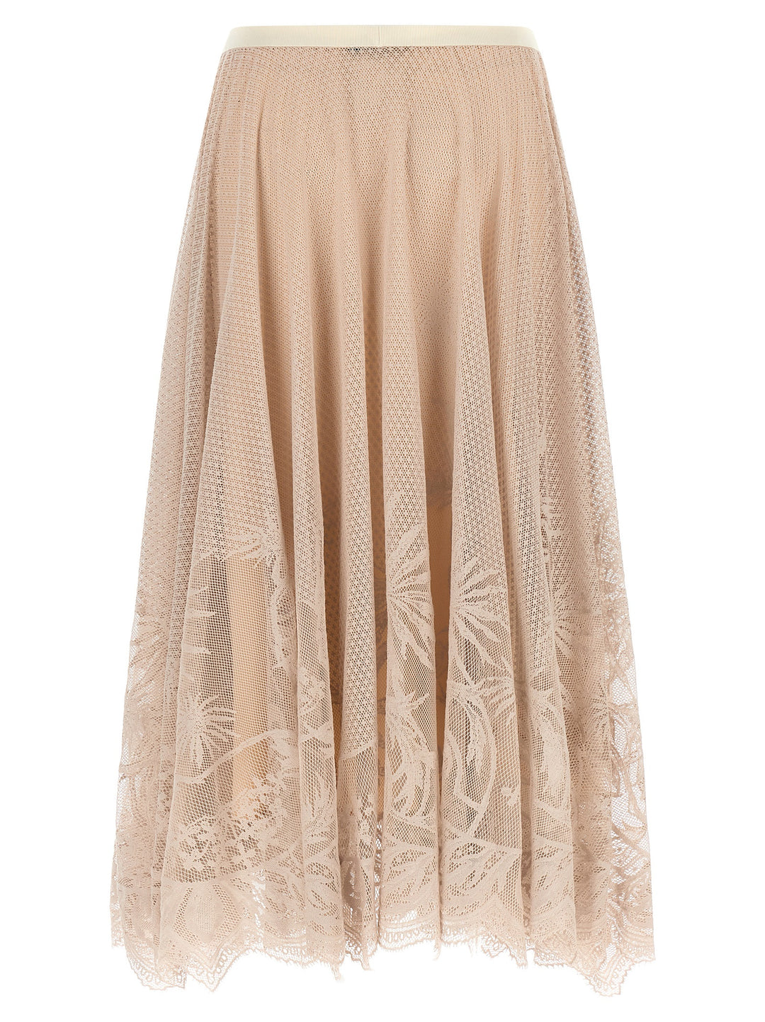 Fabiana Filippi Jacquard Lace Skirt Skirts - Pink | da8b1bade59e482fb0465df6059c562806d0b4d0