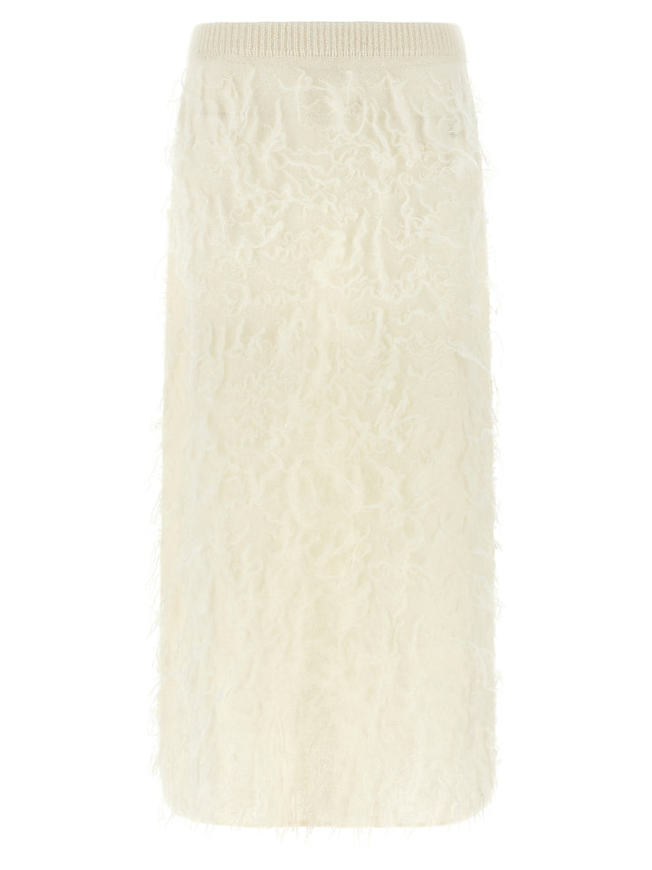 Fabiana Filippi Gauze Skirt Skirts - White | d82814b6dcfe47c2670f29938a96ccc41616675f