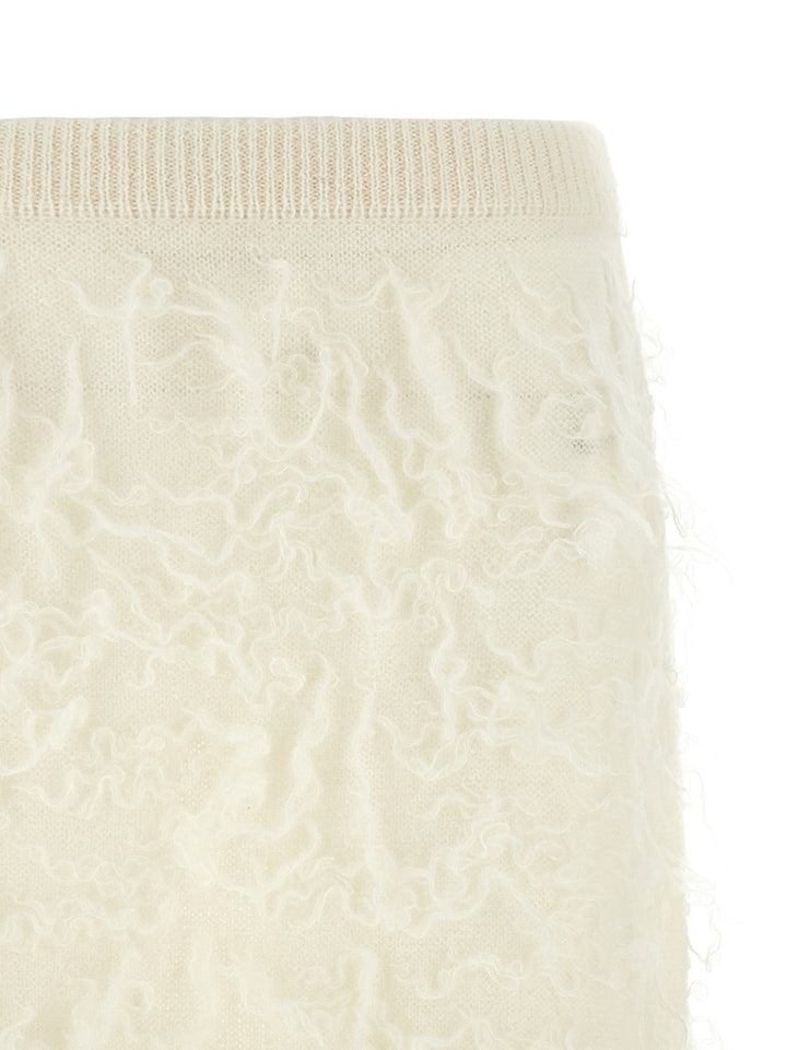 Fabiana Filippi Gauze Skirt Skirts - White | e11947a1db0a0ba9fb6131939d2c7901cc83538e