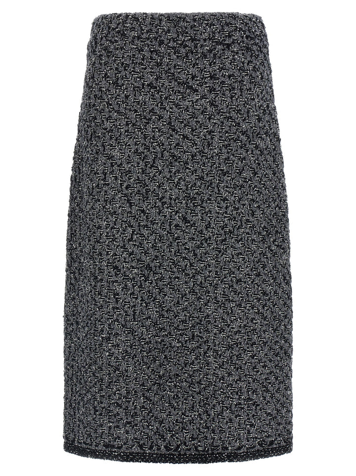 Fabiana Filippi Tweed Skirt Skirts - Blue | 19bb9f991b71148dce5adfff15a8fa88c9a4f1d6