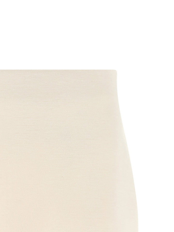 Fabiana Filippi Cashmere Scuba Skirt Skirts - Beige | 3a211e42db72124531bd49ec68ccb477ecd5af49