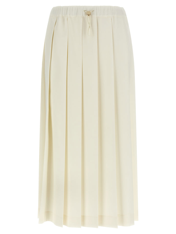 Fabiana Filippi Pleated Skirt Skirts - White | ec245d010624007eeaaf084b96066aa48421248f