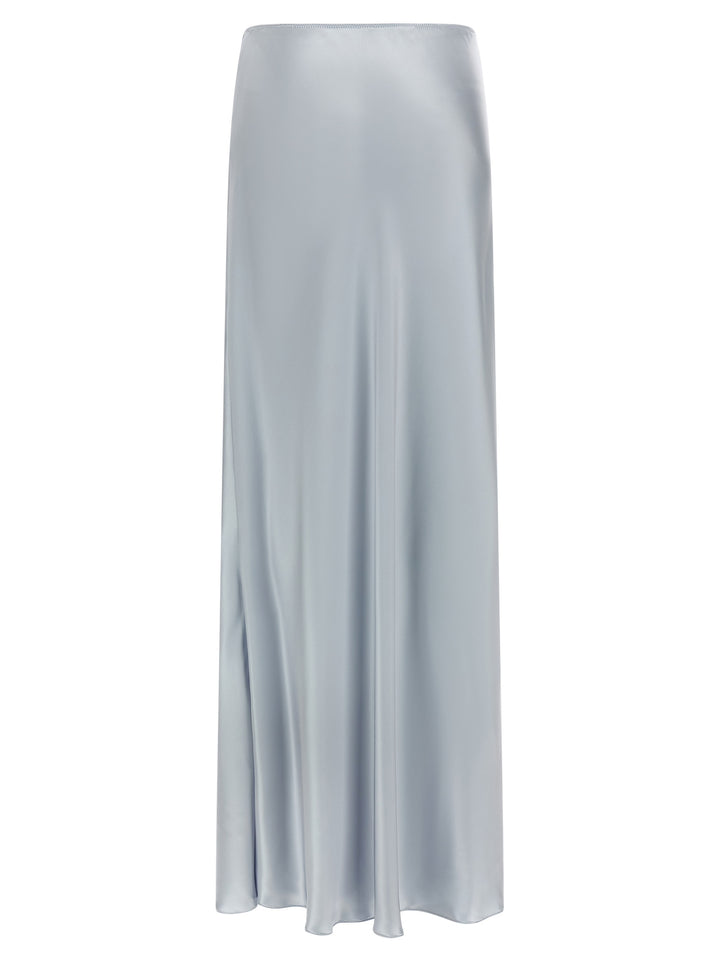 Fabiana Filippi Satin Skirt Skirts - Light Blue | b792a910f4acced553cfc396f32ec47ce5386702