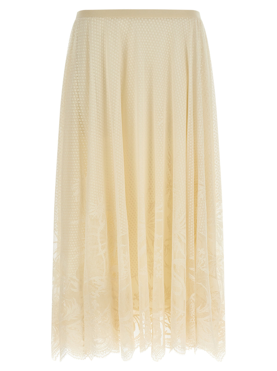 Fabiana Filippi Lace Skirt Skirts - Beige | dbb1f88371479a1745e338d6a68158d76d887827