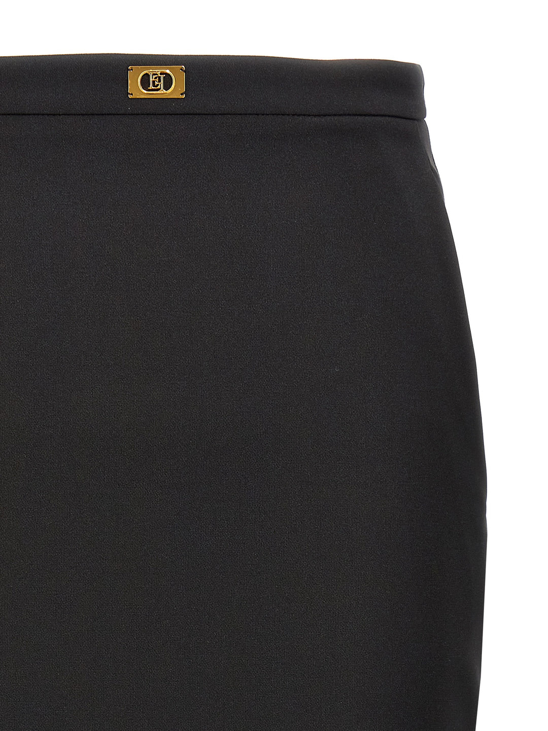 Longuette Skirt Skirts Black