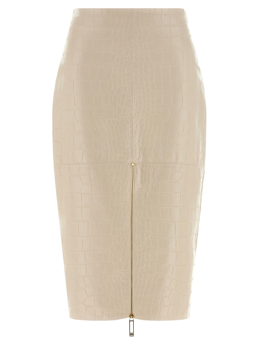 Elisabetta Franchi Longuette Skirt Skirts - White | 9913f8815df9a136dc004152d05f08dff6d1c182