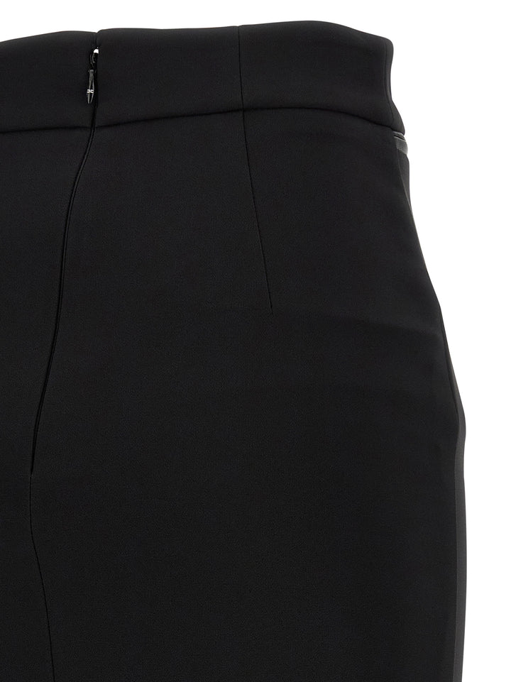 Elisabetta Franchi Zip Skirt Skirts - Black | a14bb767e3ae6c4c31d8f1087b9acad3a587031a