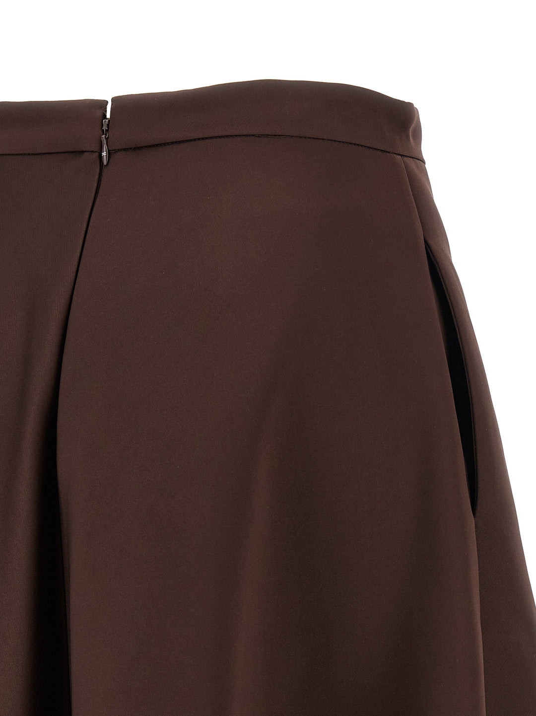 Elisabetta Franchi Duchesse Skirt Skirts - Brown | 3e5a30f874efe4a28f3987eeb257ed8af428854c