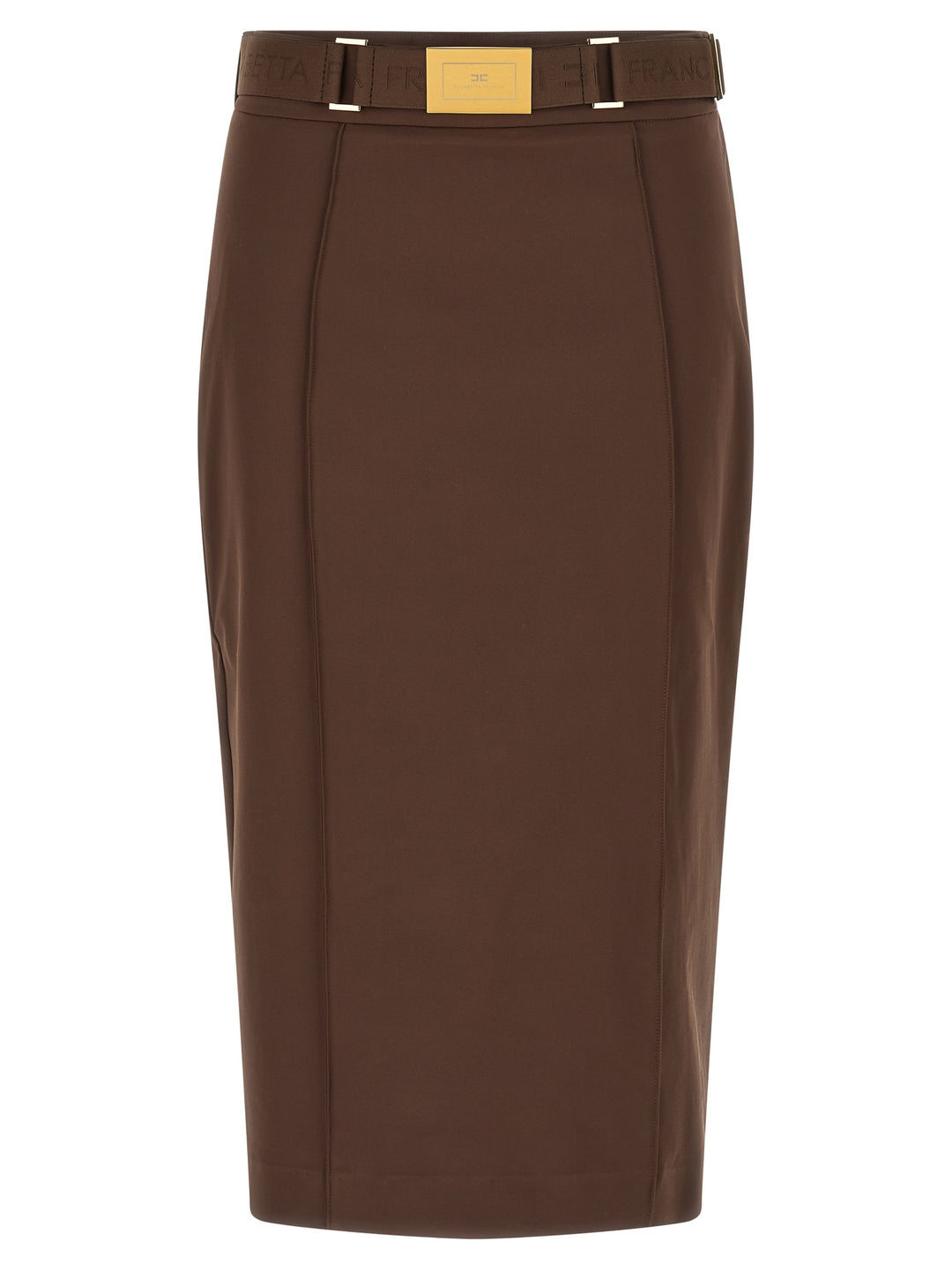 Elisabetta Franchi Belt Skirt Skirts - Brown | f46921230e6601b3f08423b6c92e04b694f93dd1