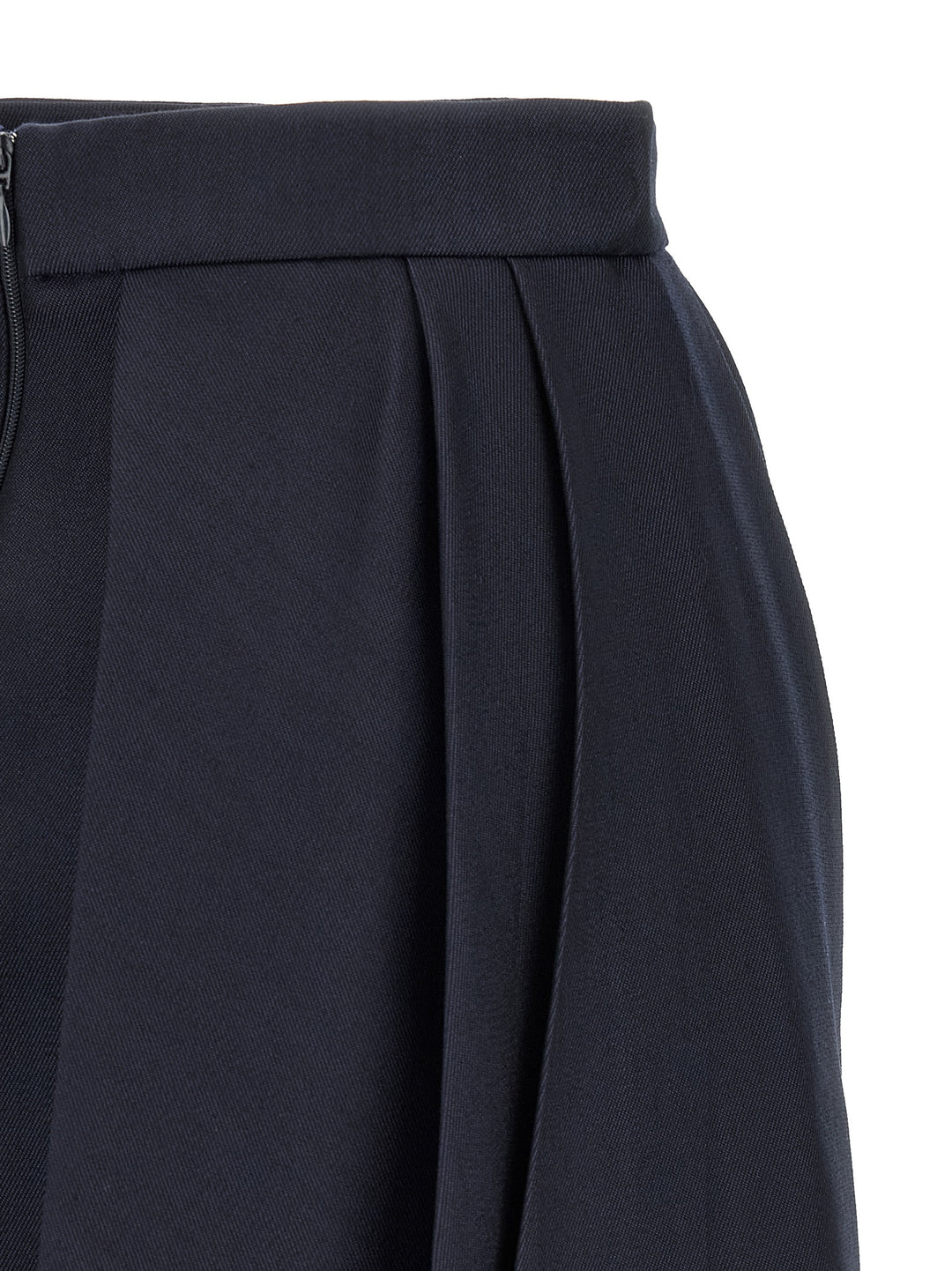 Elisabetta Franchi Fresh Wool Skirt Skirts - Blue | d3097d6d0185f5937fd6ade3ff9de21ec86574d3