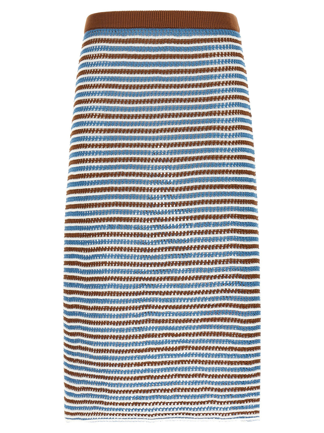 Marni Striped Crochet Skirt Skirts - Multicolor | 671ed217f113267ecbf0e70ba451a4c6b0f33855