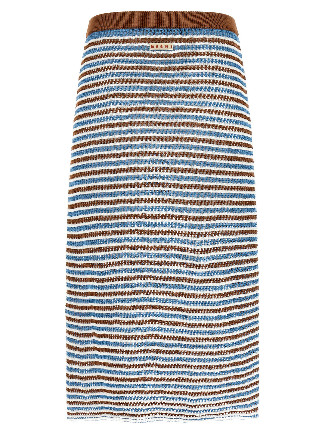 Marni Striped Crochet Skirt Skirts - Multicolor | 526836532eb0f302641eef50b2a1154cf12b1606