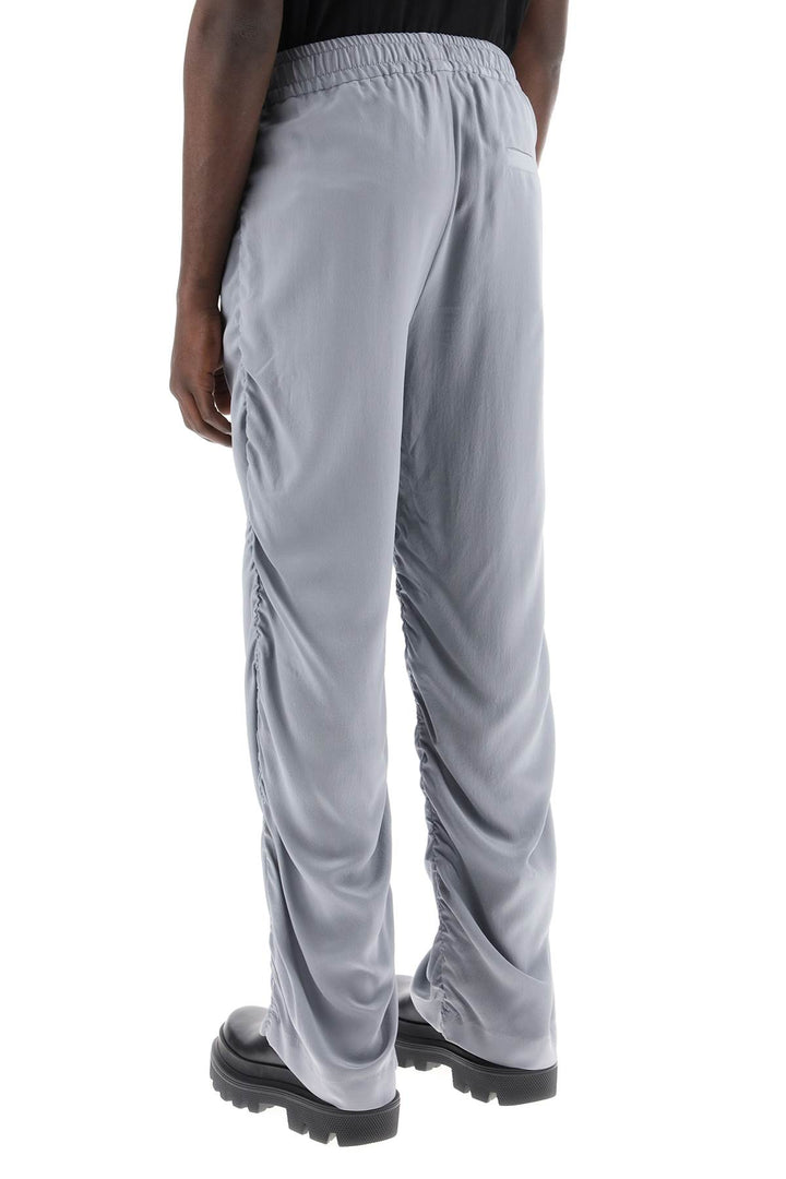 Pantaloni Drappeggiati In Crepe Satin