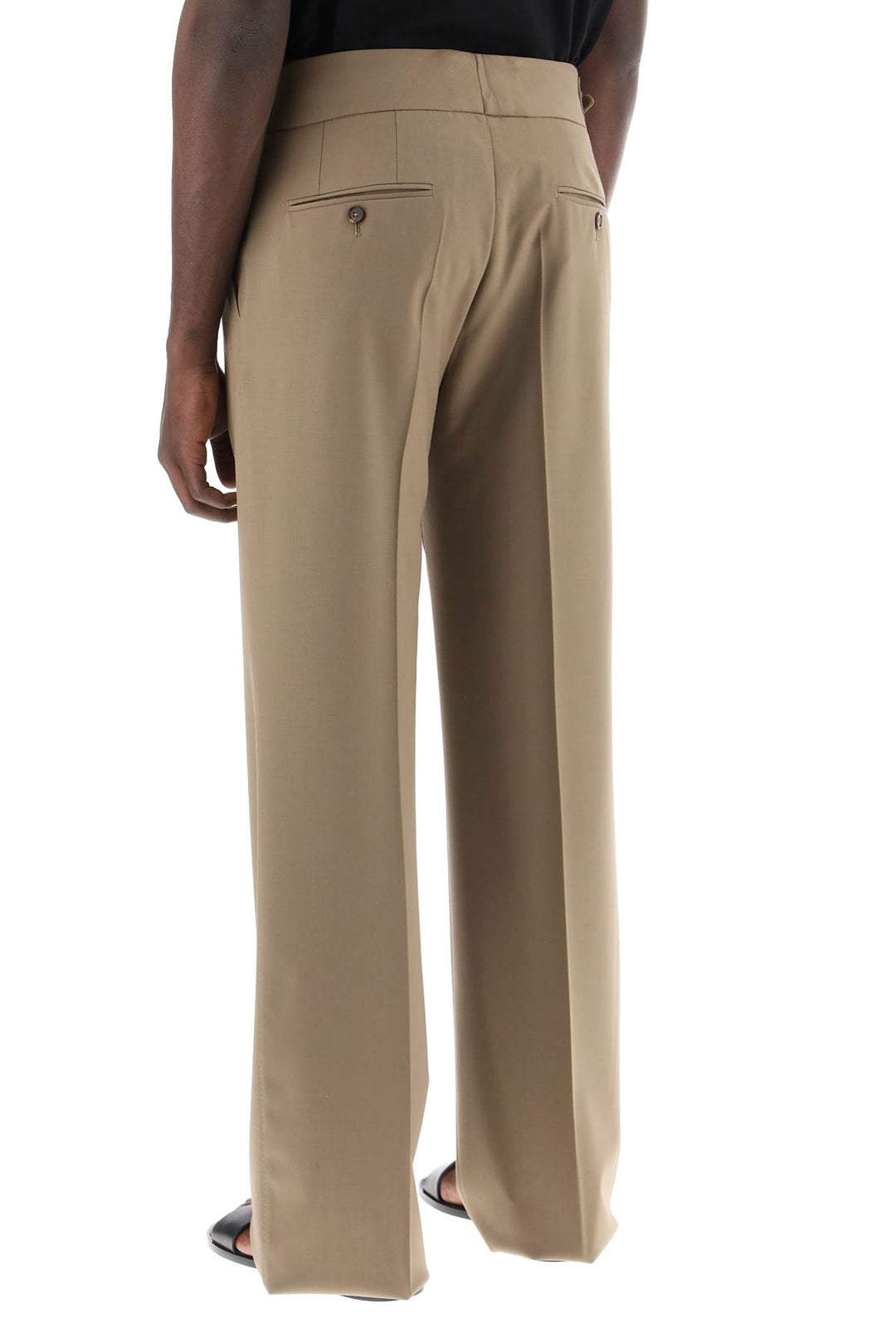 Pantaloni Sartoriali In Sallia Bi Stretch