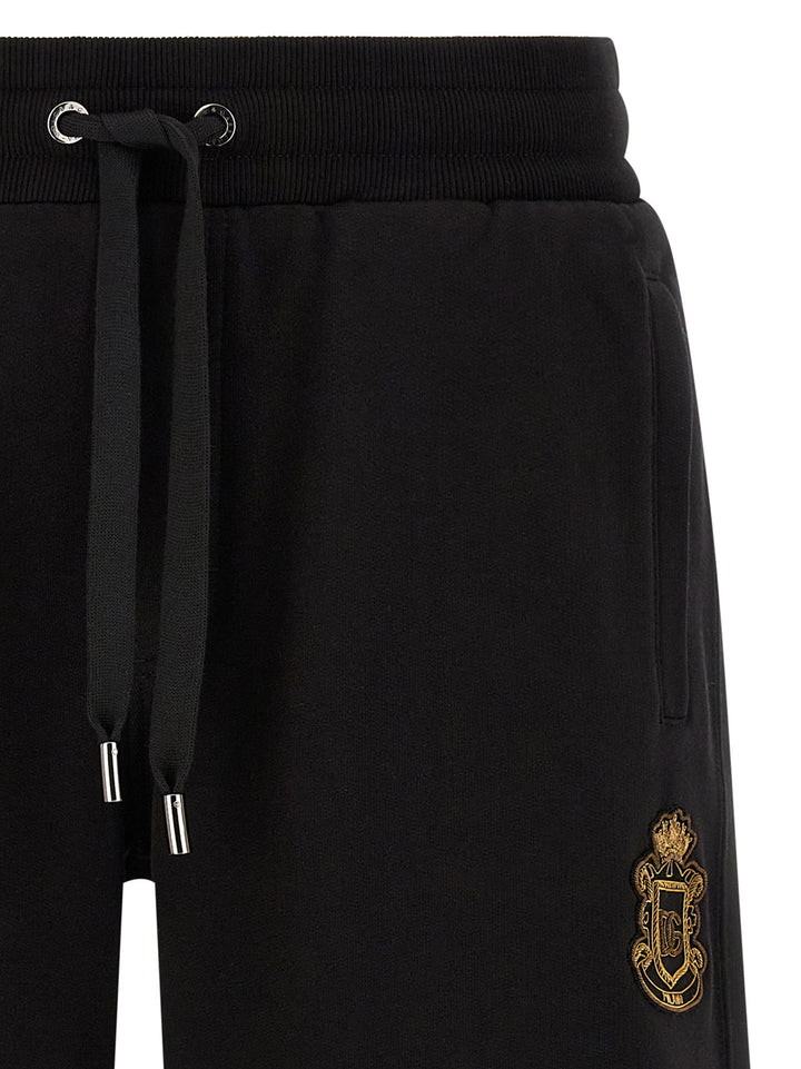 Dolce & Gabbana Coat Of Arms Bermuda Shorts Bermuda and Short - Black | a5056c31748b3b1297437f680aac75f16351a5a1