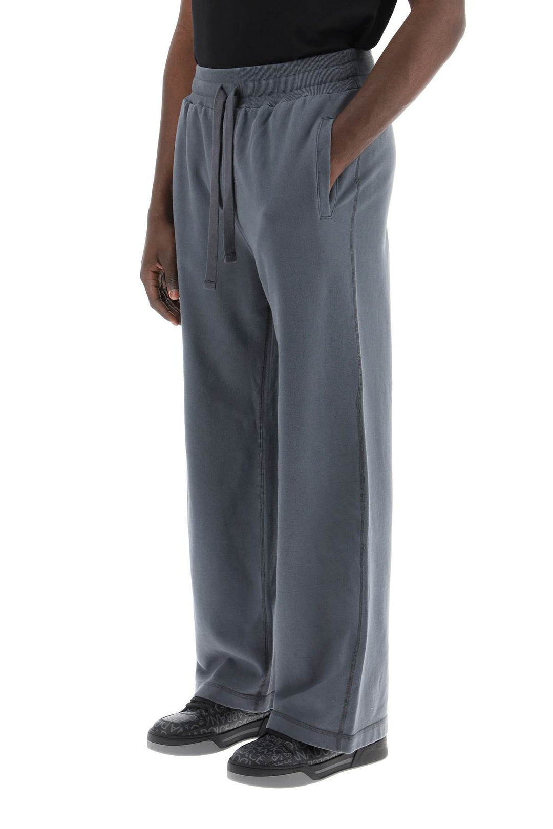 Pantaloni Jogger In Cotone