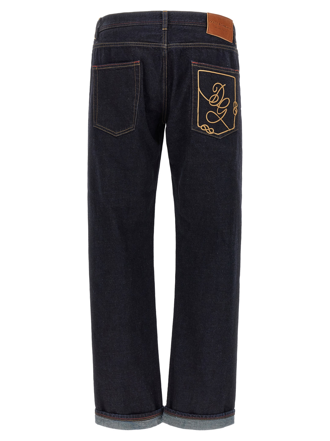 Dolce & Gabbana Dg Embroidery Jeans - Blue | a5d81b622708869af94759e93bb726532731c2f6