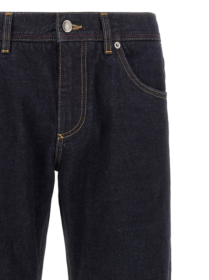 Dolce & Gabbana Dg Embroidery Jeans - Blue | 1a92fa54469d24aaf89697abfb3b329a95ac31bc