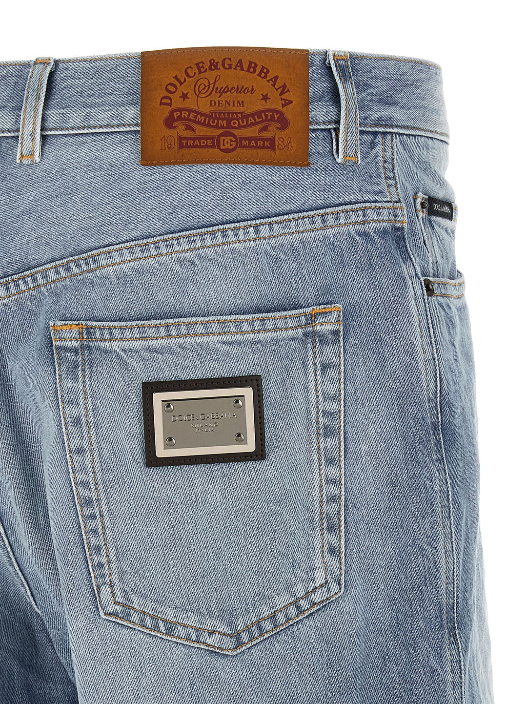 Dolce & Gabbana Denim Bermuda Shorts Bermuda and Short - Light Blue | b69e81f6f1a59caa373b139eef215ea01d2aeab8