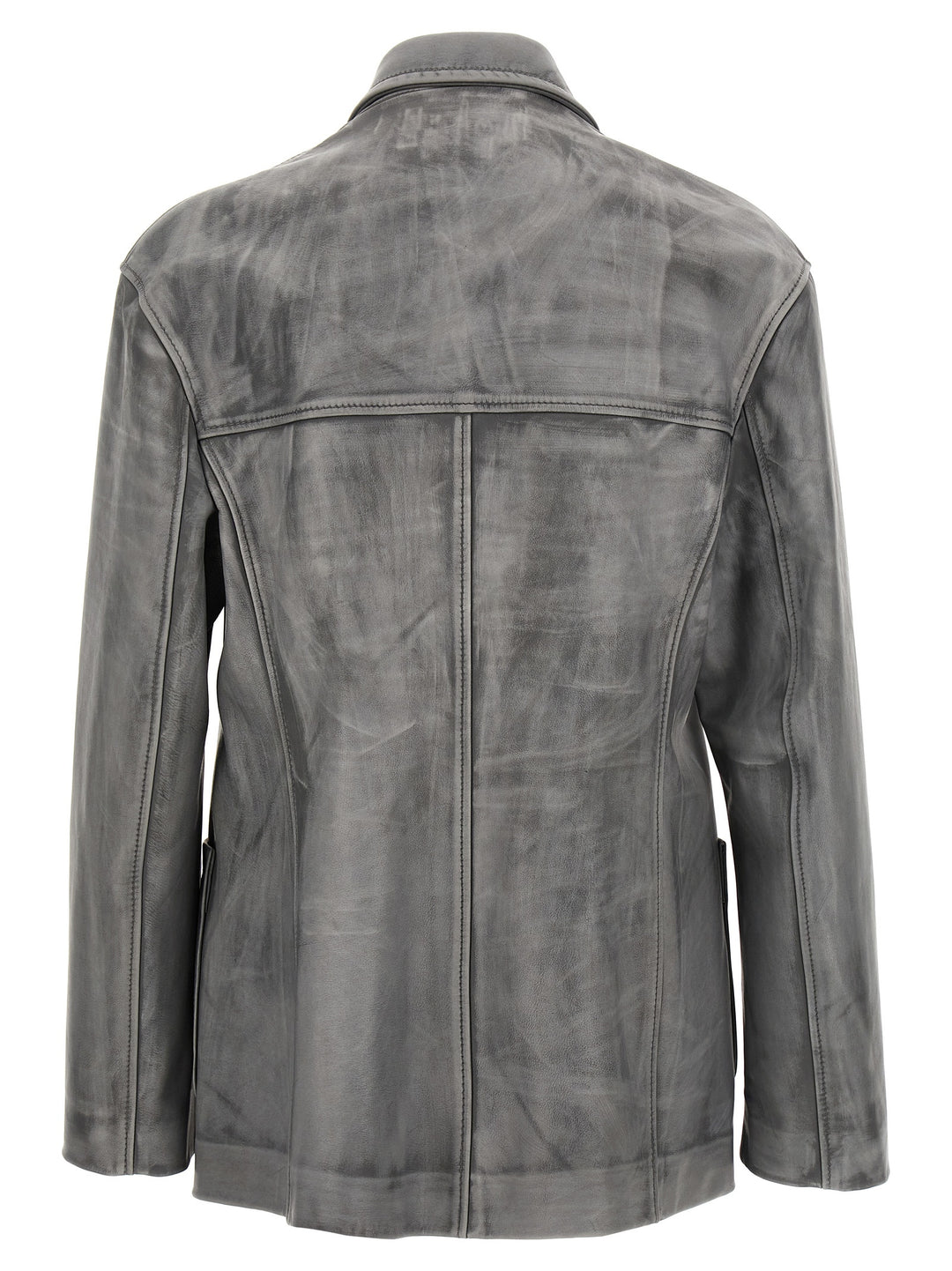 Biker Casual Jackets, Parka Gray