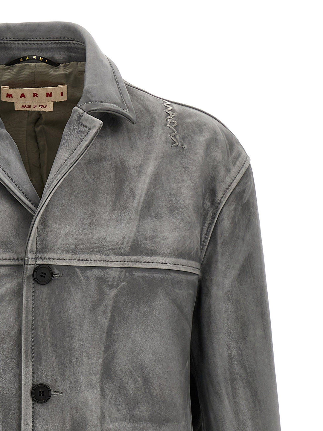 Biker Casual Jackets, Parka Gray