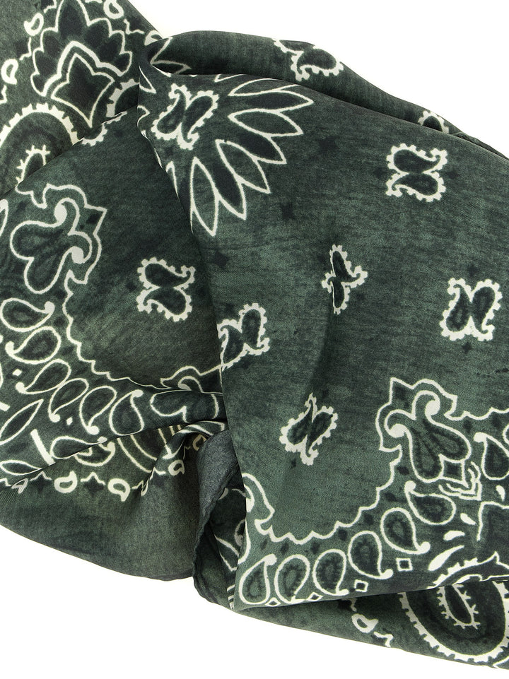 Golden Goose Paisley Scarf Scarves and Foulards - Green | a5c3ec22f2bb32843170385e971bdaef212bd279