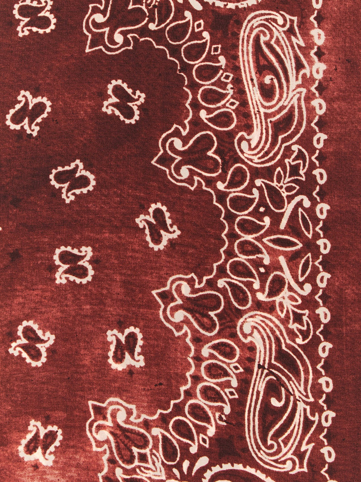 Golden Goose Paisley Scarf Scarves and Foulards - Bordeaux | c61bc9da81c0d9712a25be934546948632ff2163