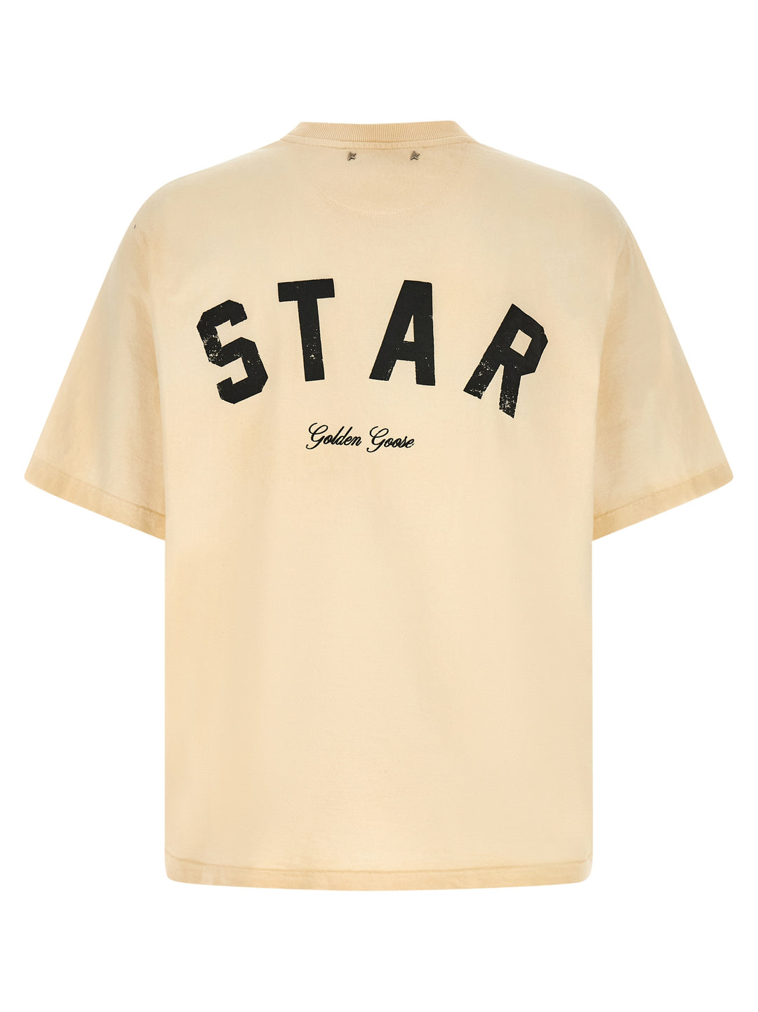 Golden Goose Logo T-shirt - Beige | 7974c91682ecad00c98d9512e7807eacf4724003