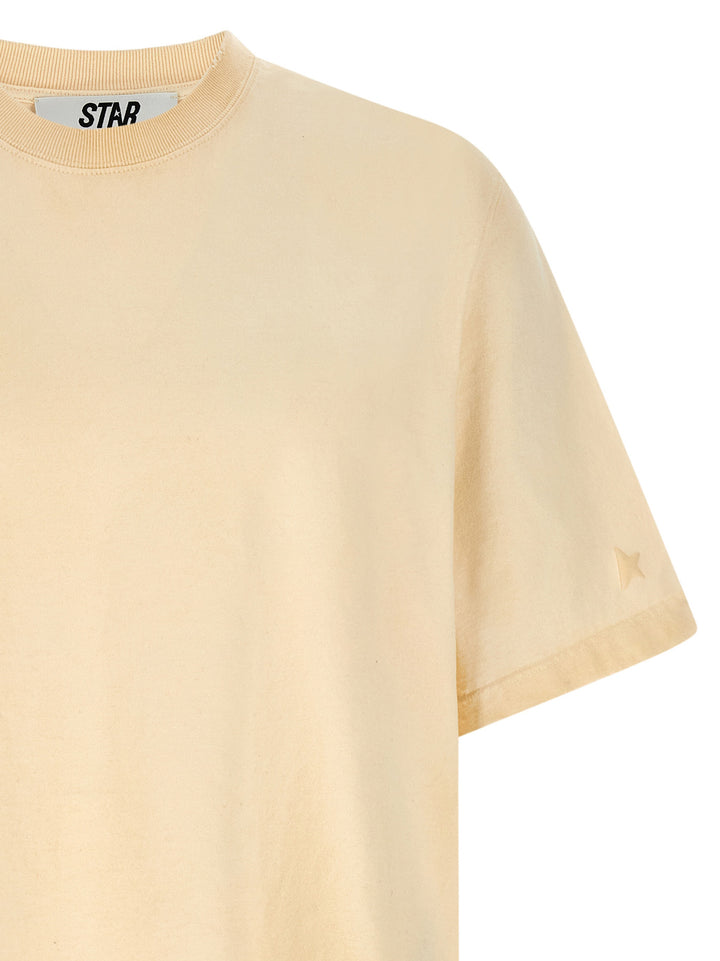Golden Goose Logo T-shirt - Beige | b730b6a007d99c0ff265a615e3c0476cef883f2e