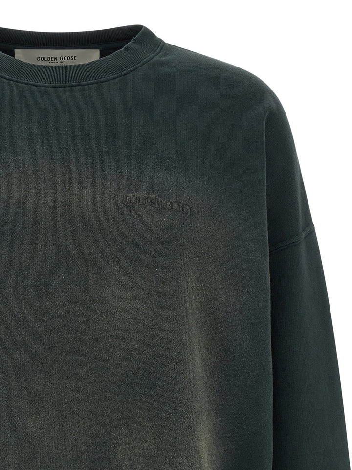 Golden Goose Martin Sweatshirt - Black | 70d311efb24286a227c343f0c492f5facae34cf4