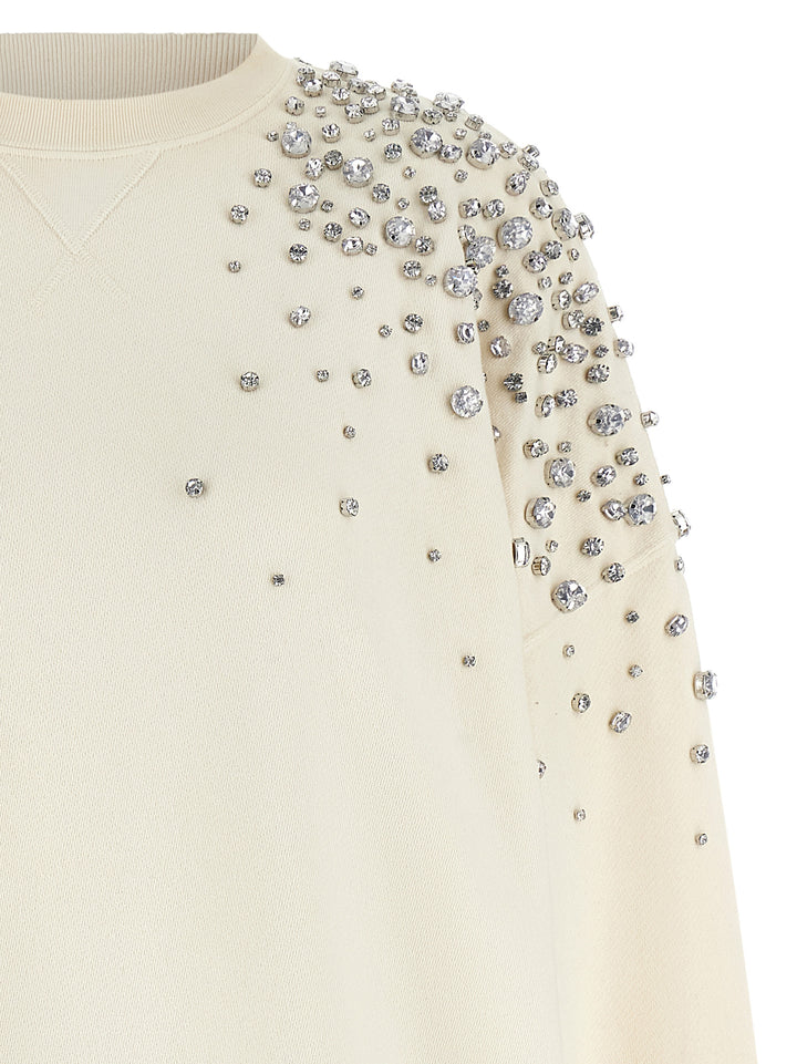 Golden Goose Journey Sweatshirt - White | 731e4a241f5fa7c8fc36996ff7e92f305bb0b9c3