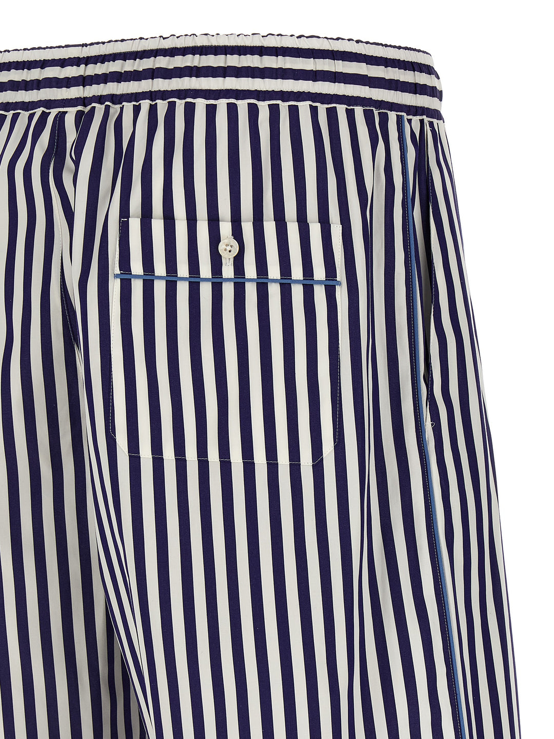 Dolce & Gabbana Striped Bermuda Shorts Bermuda and Short - Blue | d6ad26f3903c01b18ec8bf5b3f4adeaf1abbda45