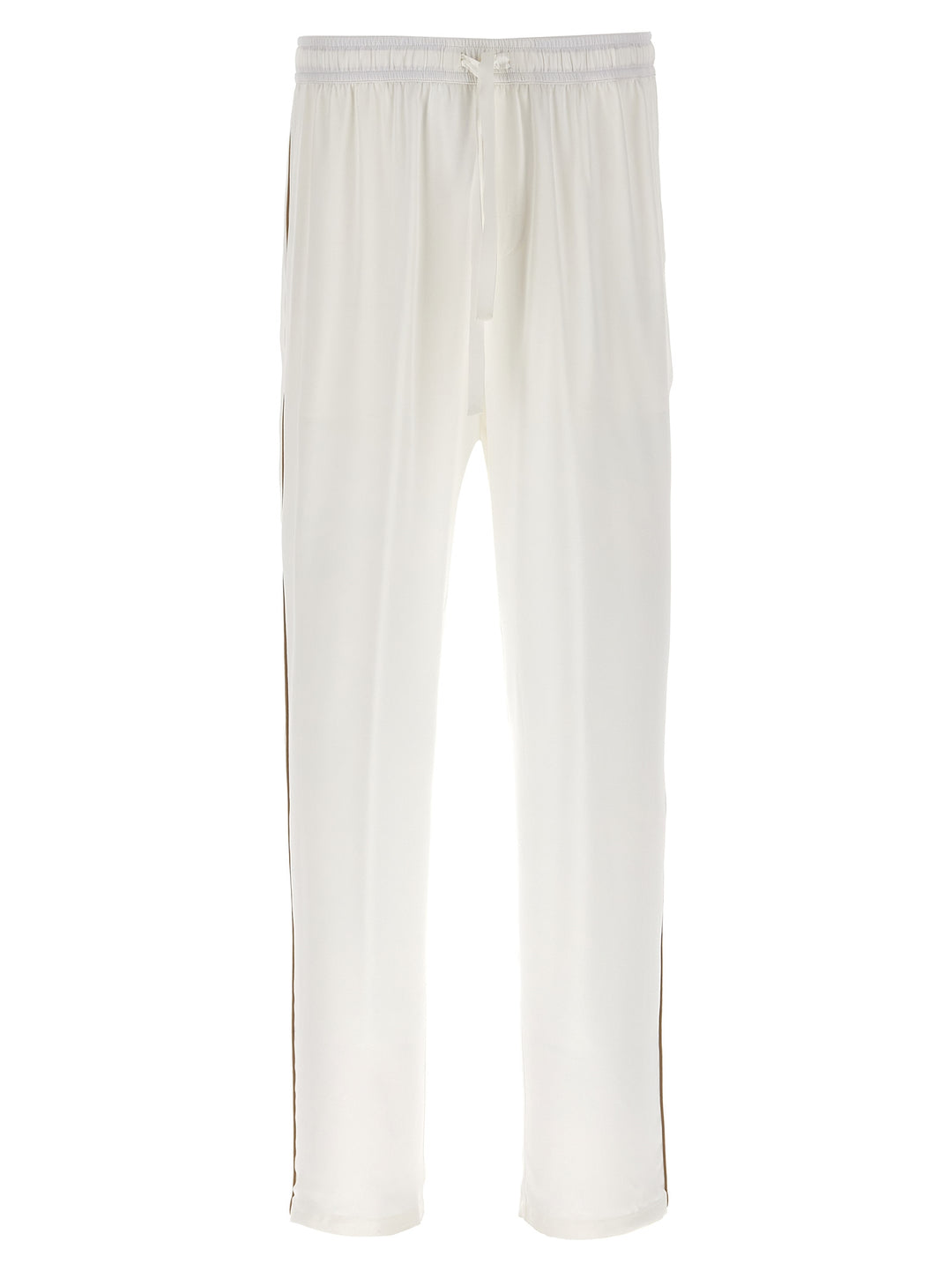 Silk Pants White