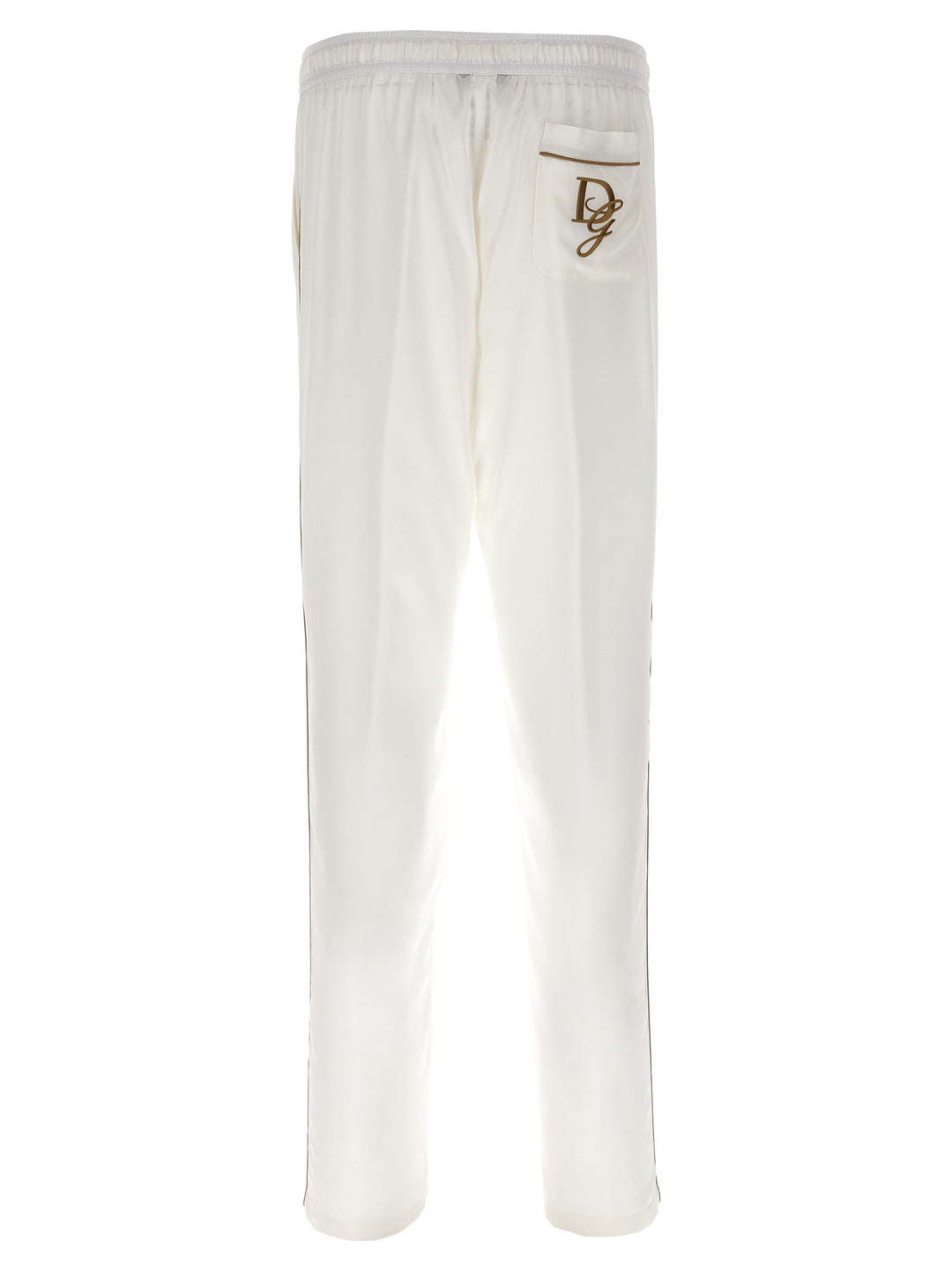 Silk Pants White