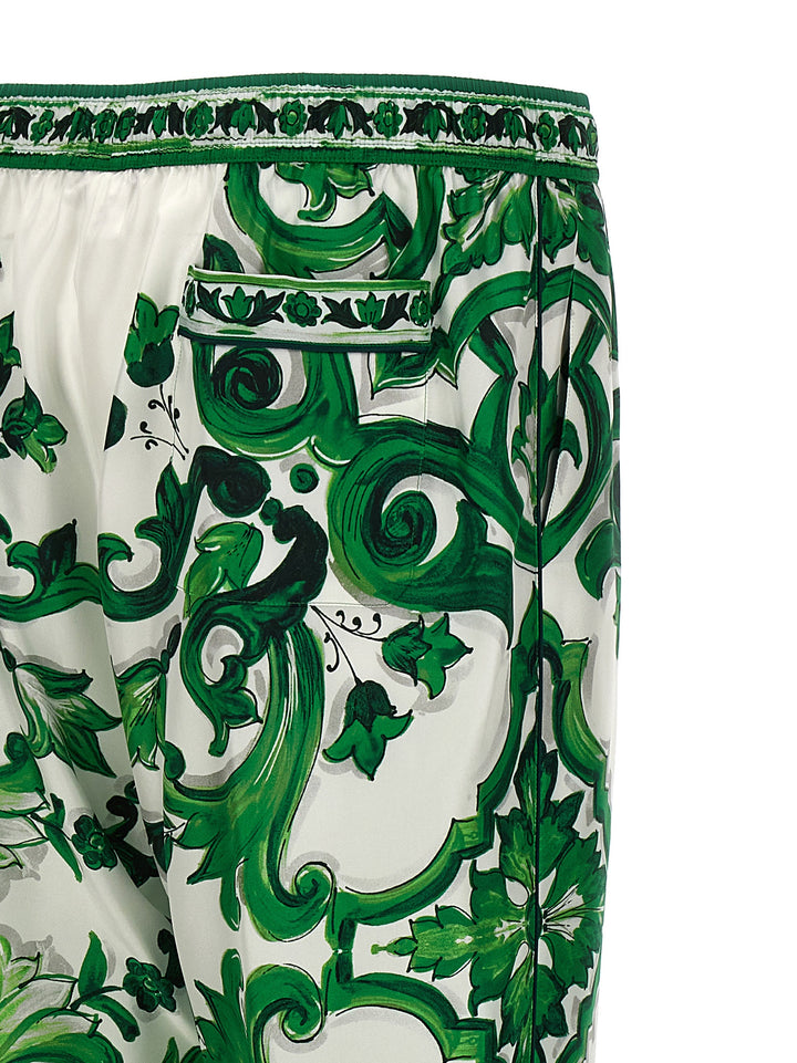 Maiolica Pants Green