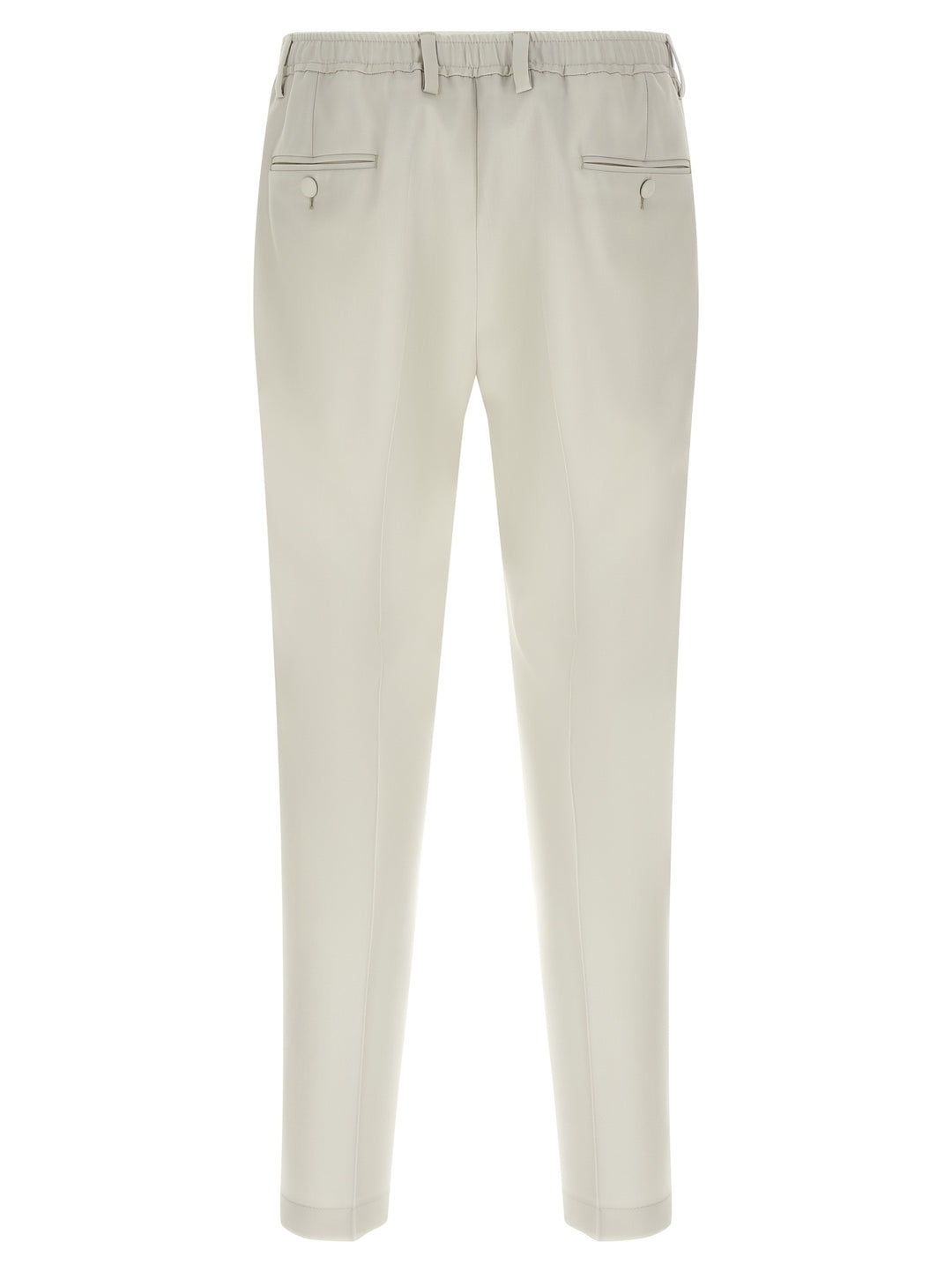 Dolce & Gabbana Poplin Wool Pants - Beige | 4973c03dc93434cd8ab821a28851e154a7a3d38c