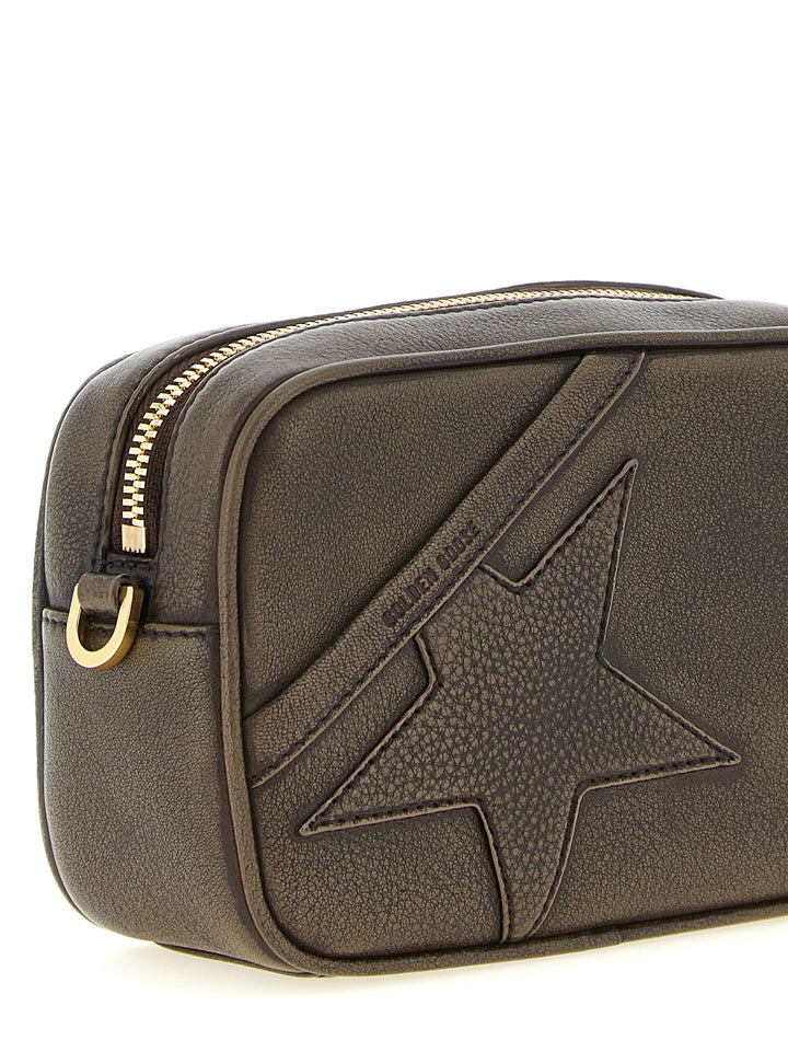 Golden Goose Star Clutch - Brown | 2442ab5a3e9dbdc490cc4b17151f625ebfb4d932
