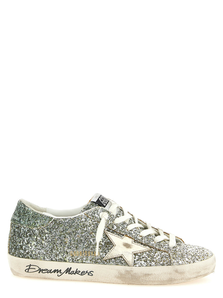 Golden Goose Super Star Sneakers - Silver | e940f16631753b10fc8cd7def41ed2af574ca3f8