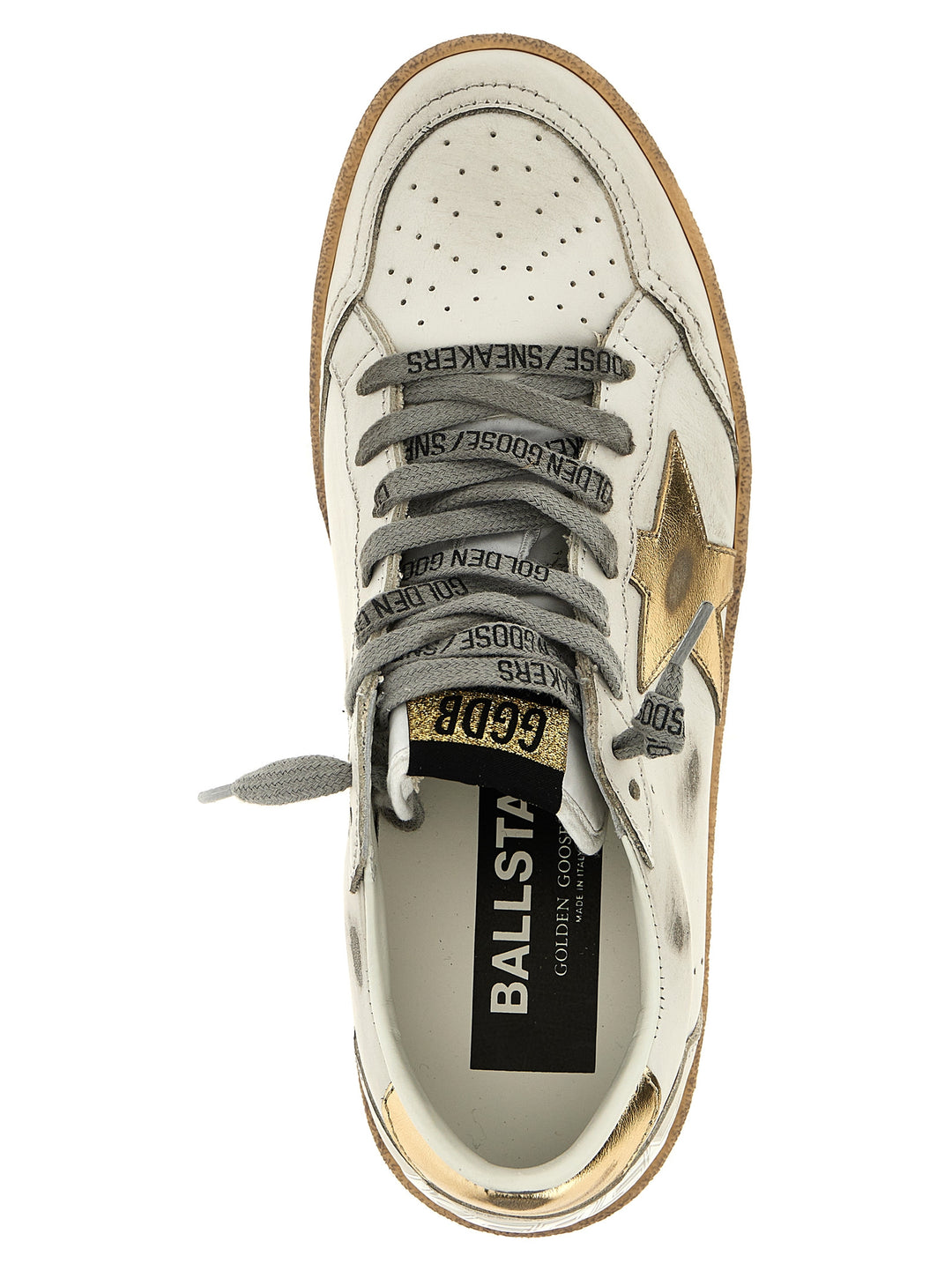 Golden Goose Ball Star Sneakers - Gold | 24c4d19601a96e337169f44ebc49e3de8b3935ca
