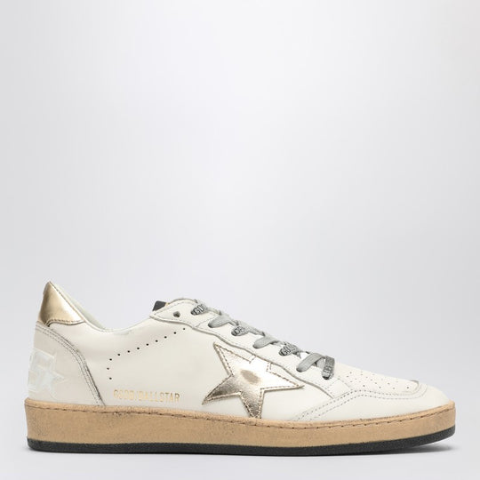 Sneaker Ball Star White Latte/Gold