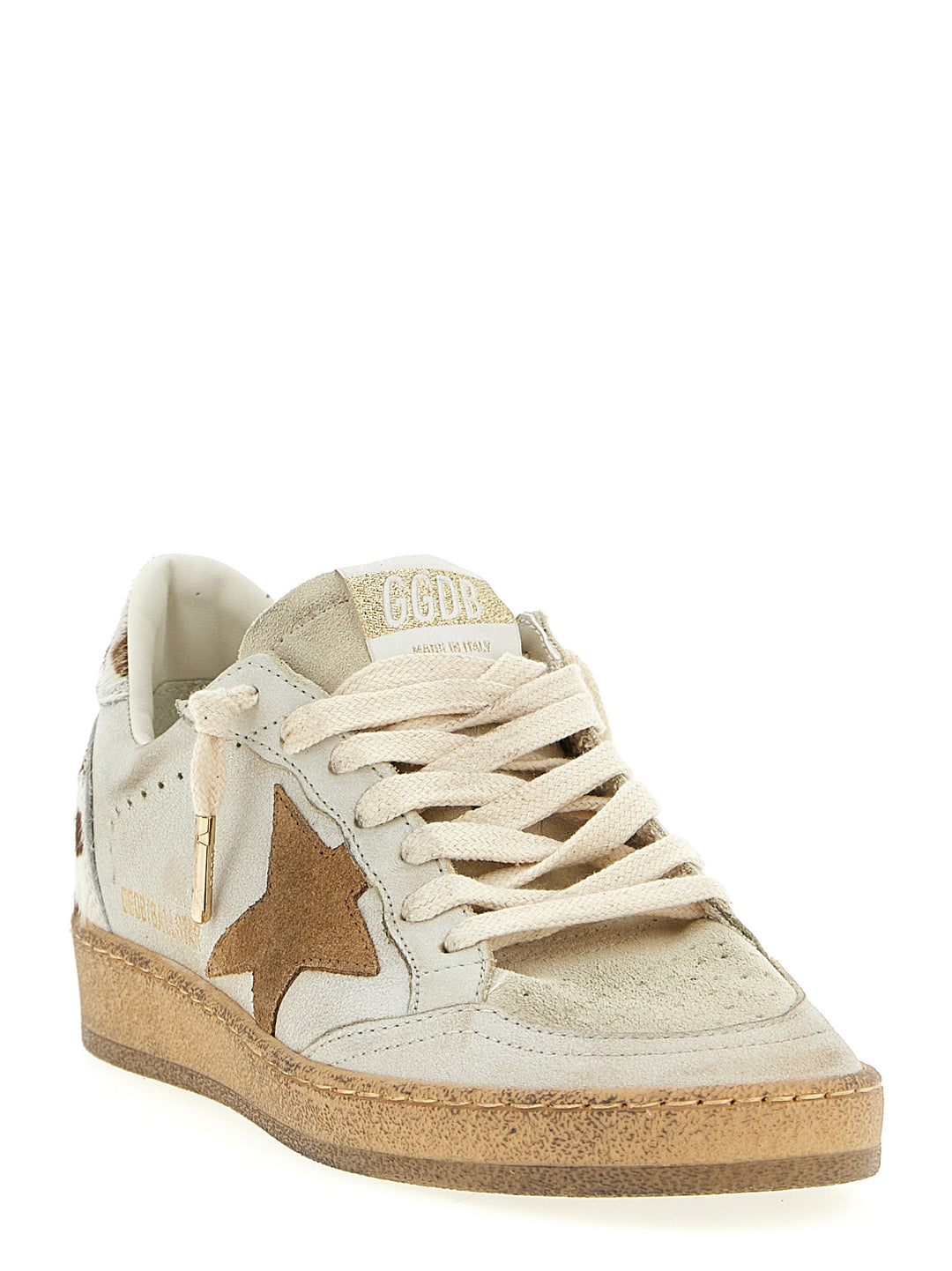 Golden Goose Ball Star Sneakers - Brown | 1a6b46b8a3611c149c3a42490199a407bdfe587c