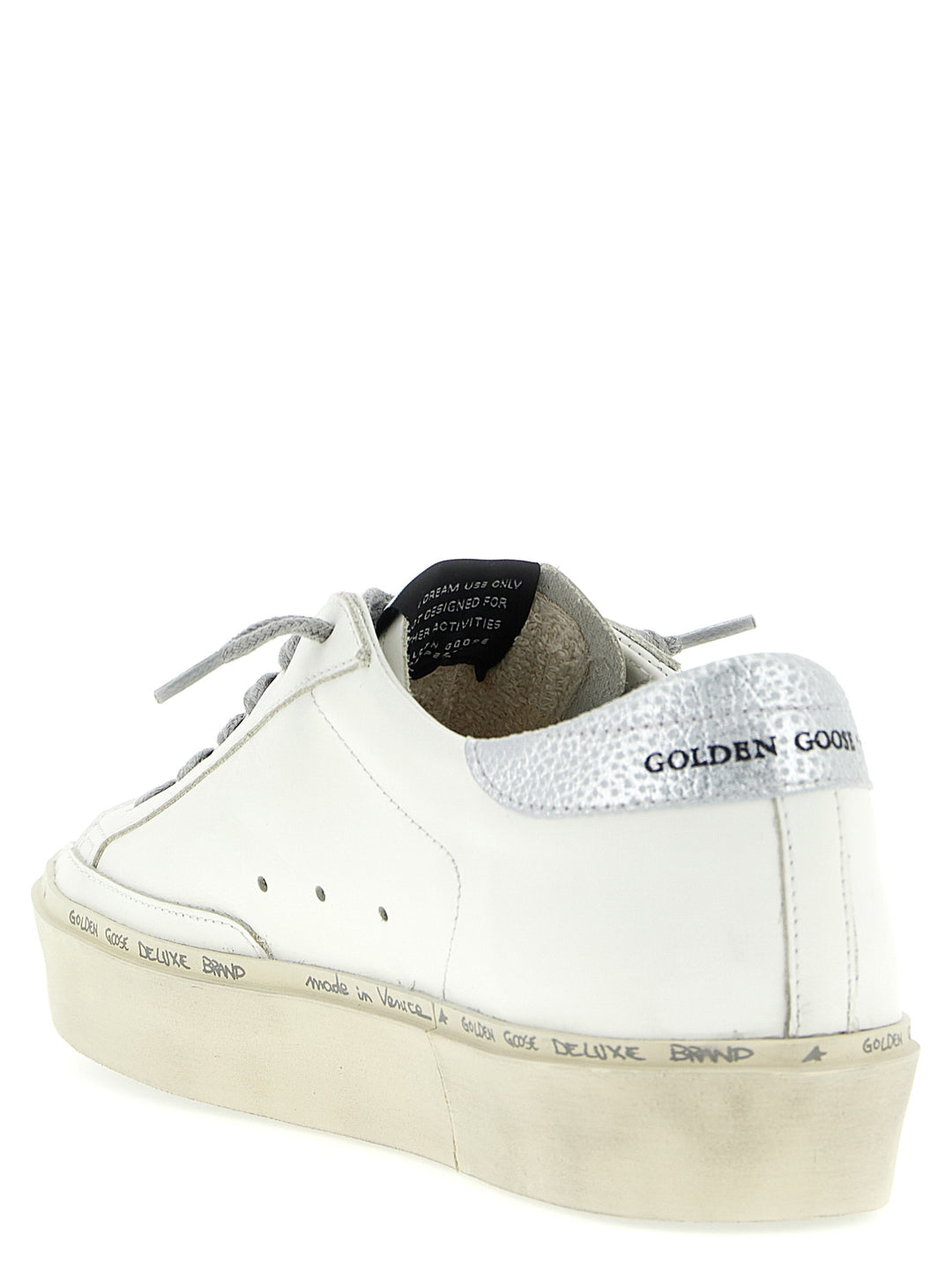 Golden Goose Hi-Star Sneakers - Silver | 501ad3db57b5b1032491968621f462967e432123