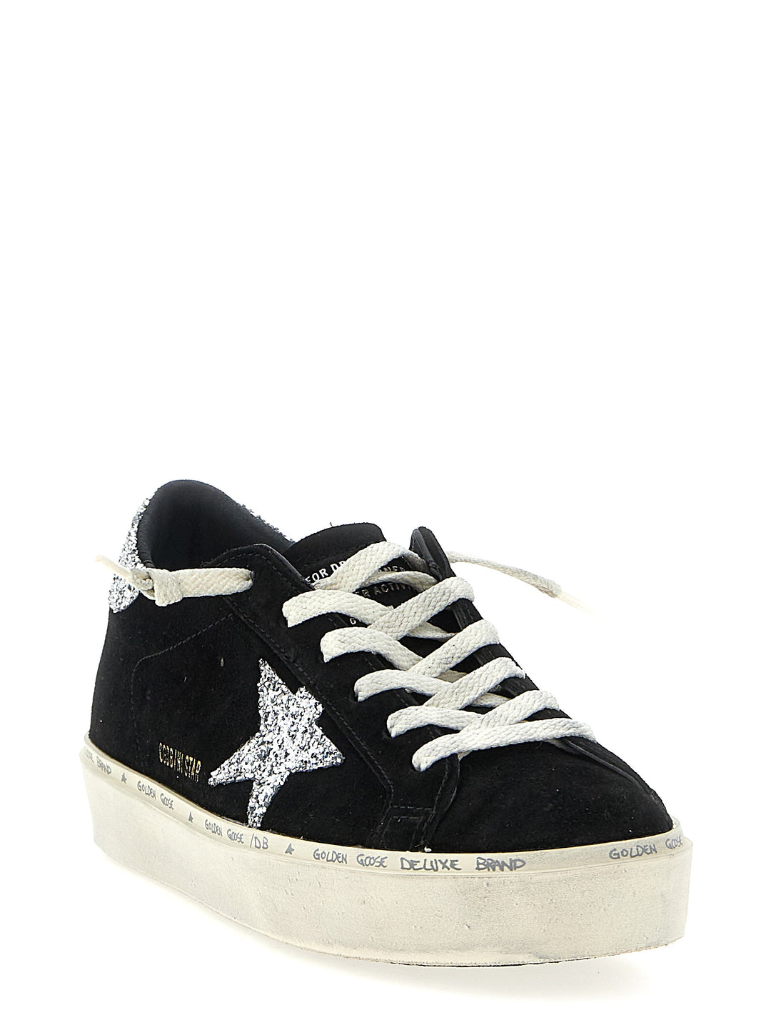 Golden Goose Hi Star Classic Sneakers - Black | c2b7a1b936c65a058de84f79d9c96861d20bb67d