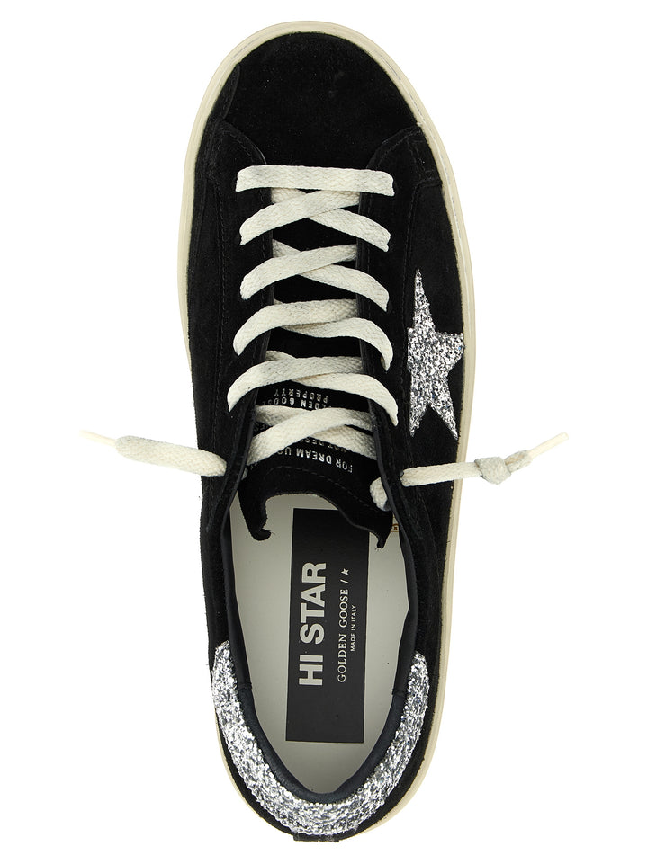 Golden Goose Hi Star Classic Sneakers - Black | 9b4f479335ce7dc545197156fe6e79c205038b9f