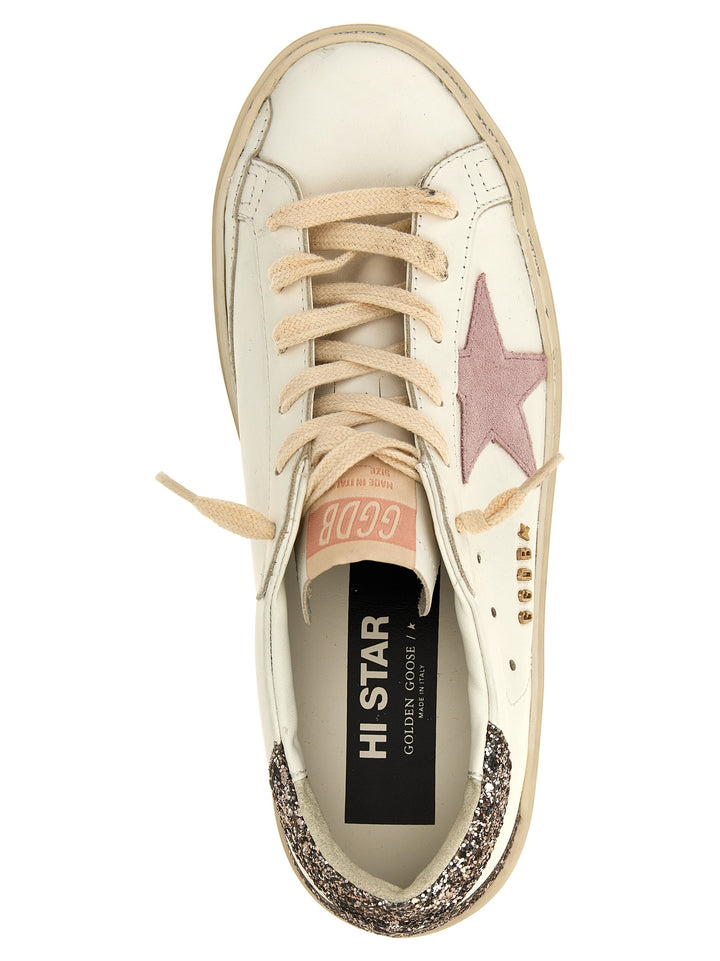 Golden Goose Hi Star Sneakers - Multicolor | 46e7fbea26b5c5f983d4932da771dc0e6ce1b9d4